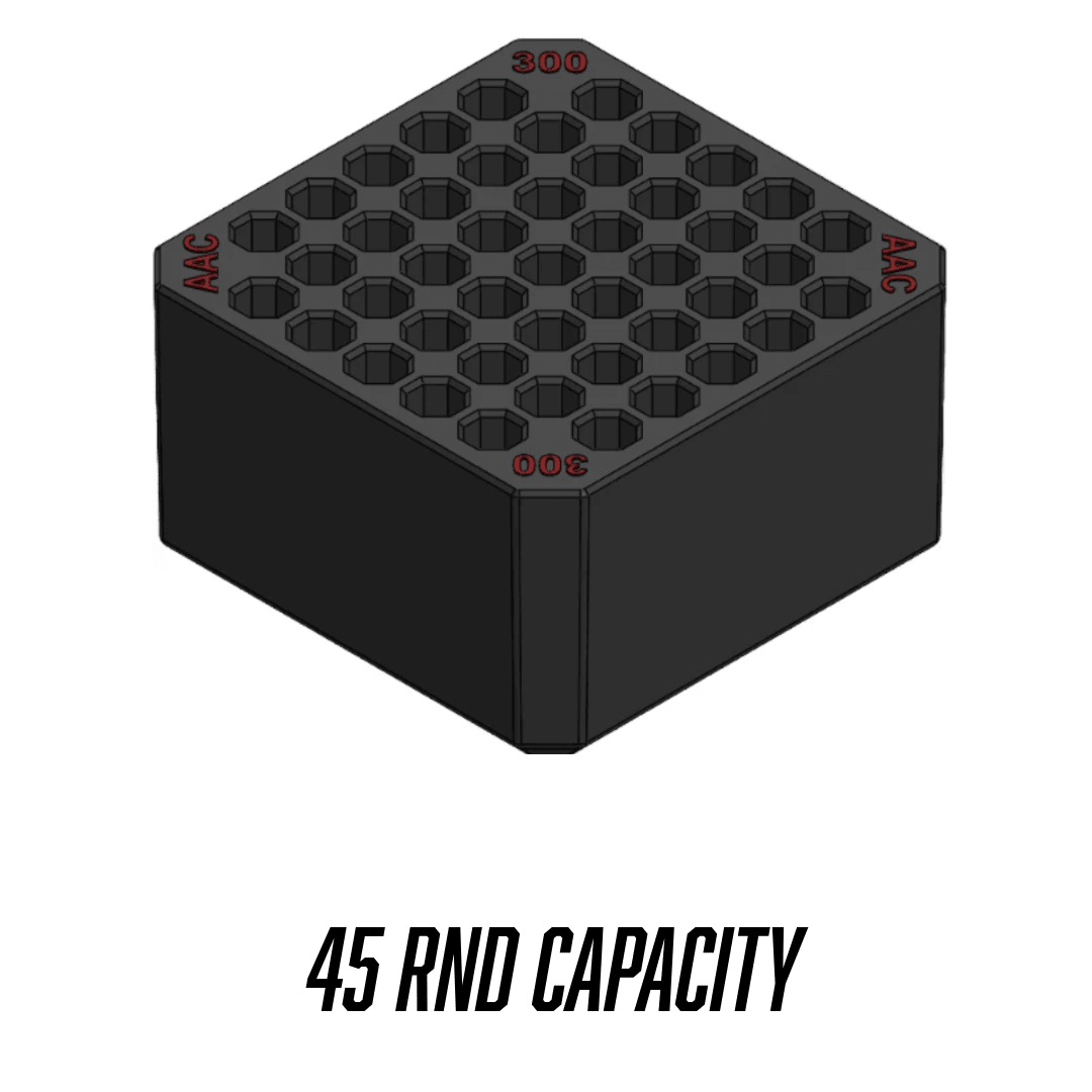 Made for Milwaukee Packouts Compact Ammo inserts. - WM Prints LLC