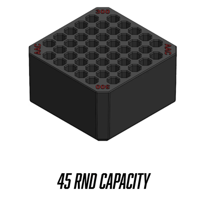Made for Milwaukee Packouts Compact Ammo inserts. - WM Prints LLC