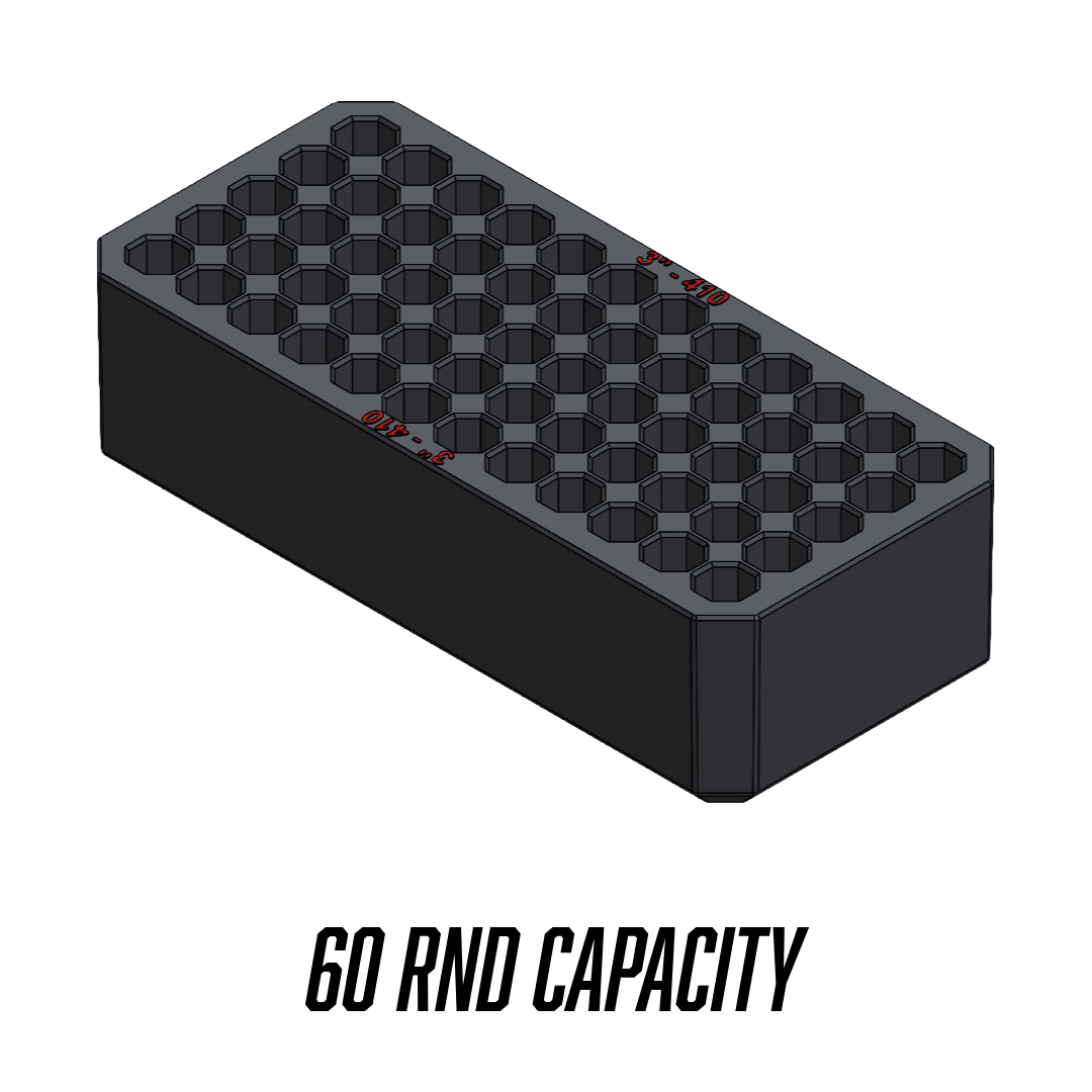 Made for Milwaukee Packouts Compact Ammo inserts. - WM Prints LLC
