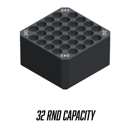 Made for Milwaukee Packouts Compact Ammo inserts. - WM Prints LLC