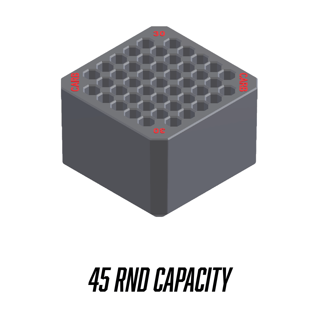 Made for Milwaukee Packouts Compact Ammo inserts. - WM Prints LLC