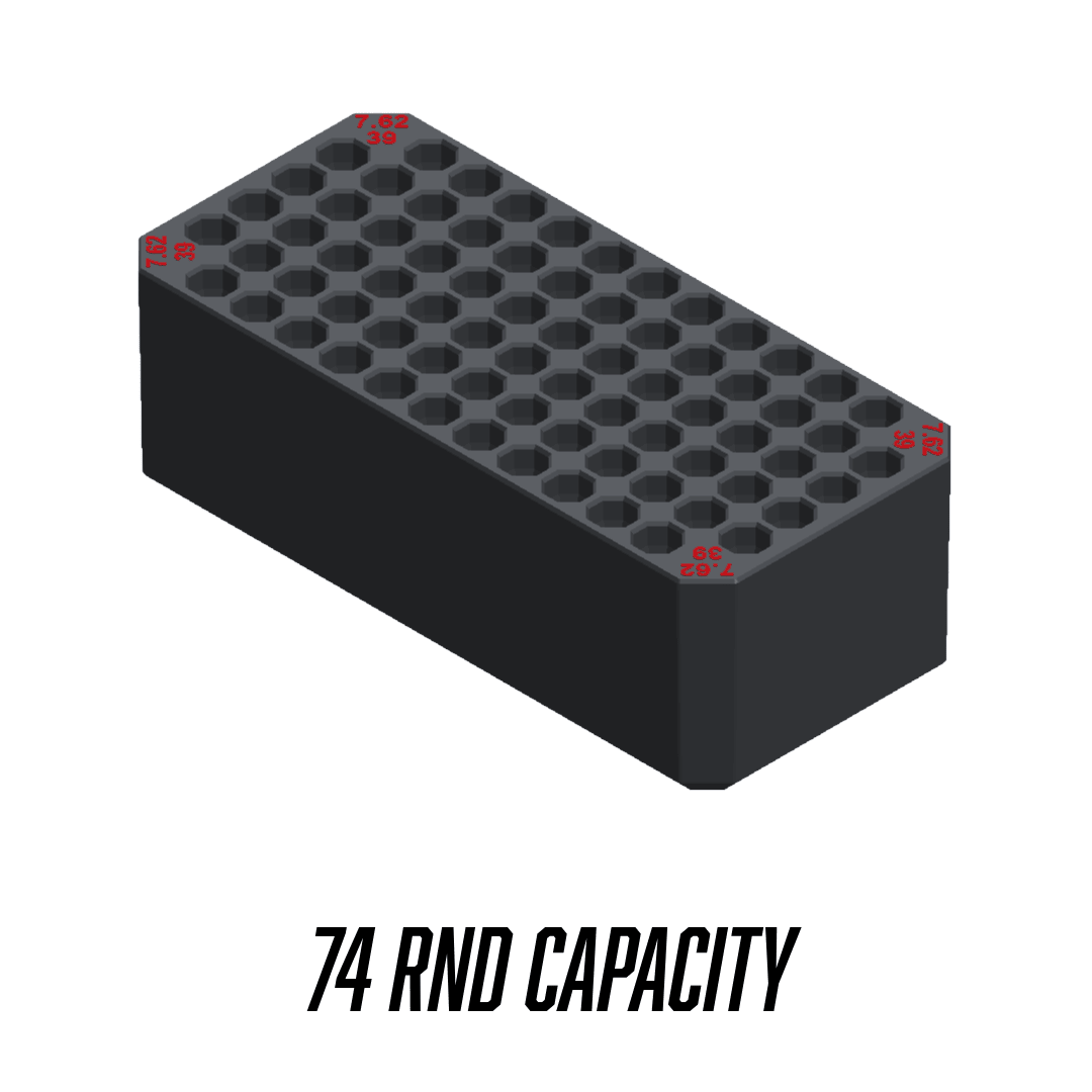 Made for Milwaukee Packouts Compact Ammo inserts. - WM Prints LLC