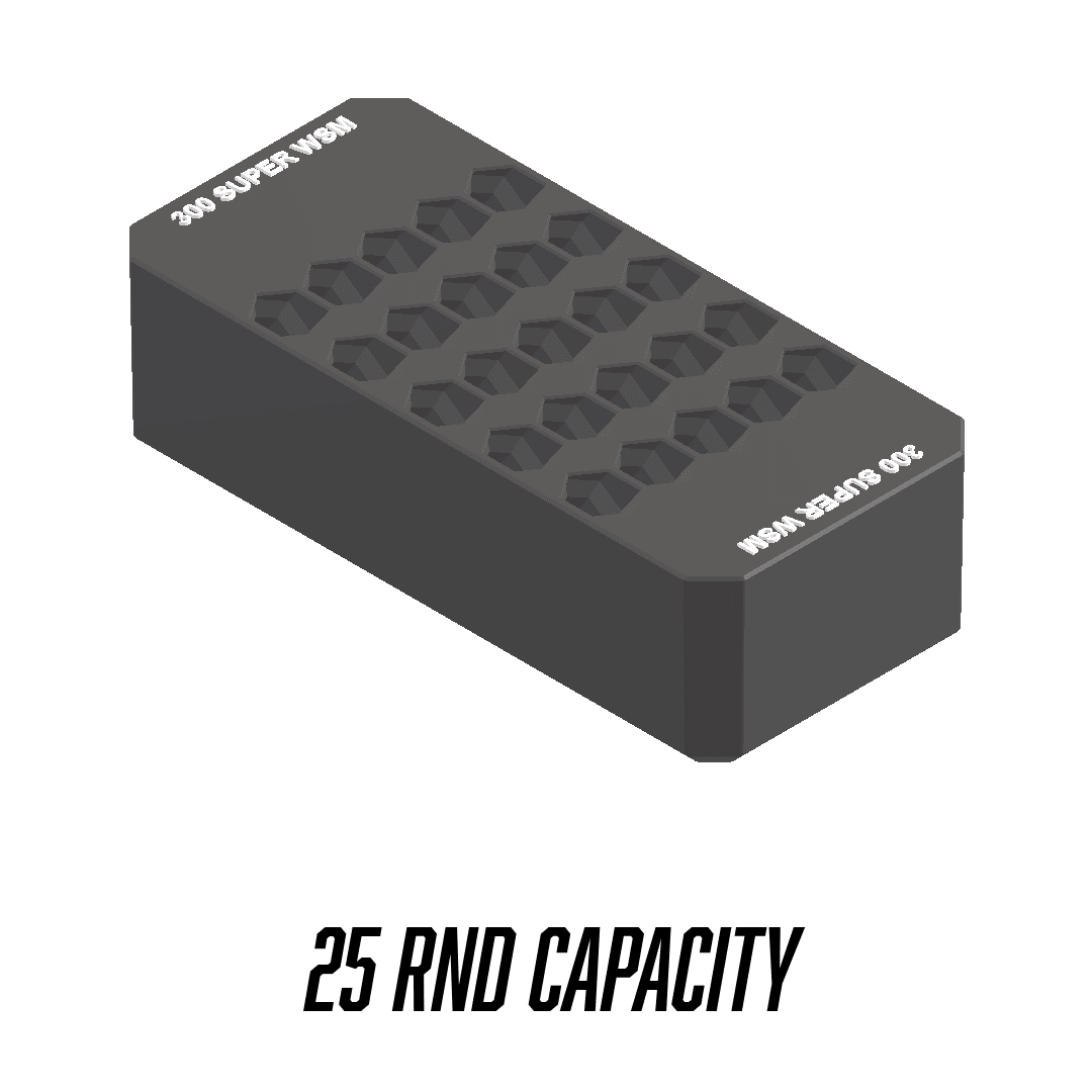 Made for Milwaukee Packouts Compact Ammo inserts. - WM Prints LLC