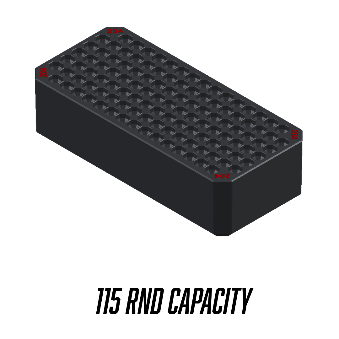 Made for Milwaukee Packouts Compact Ammo inserts. - WM Prints LLC