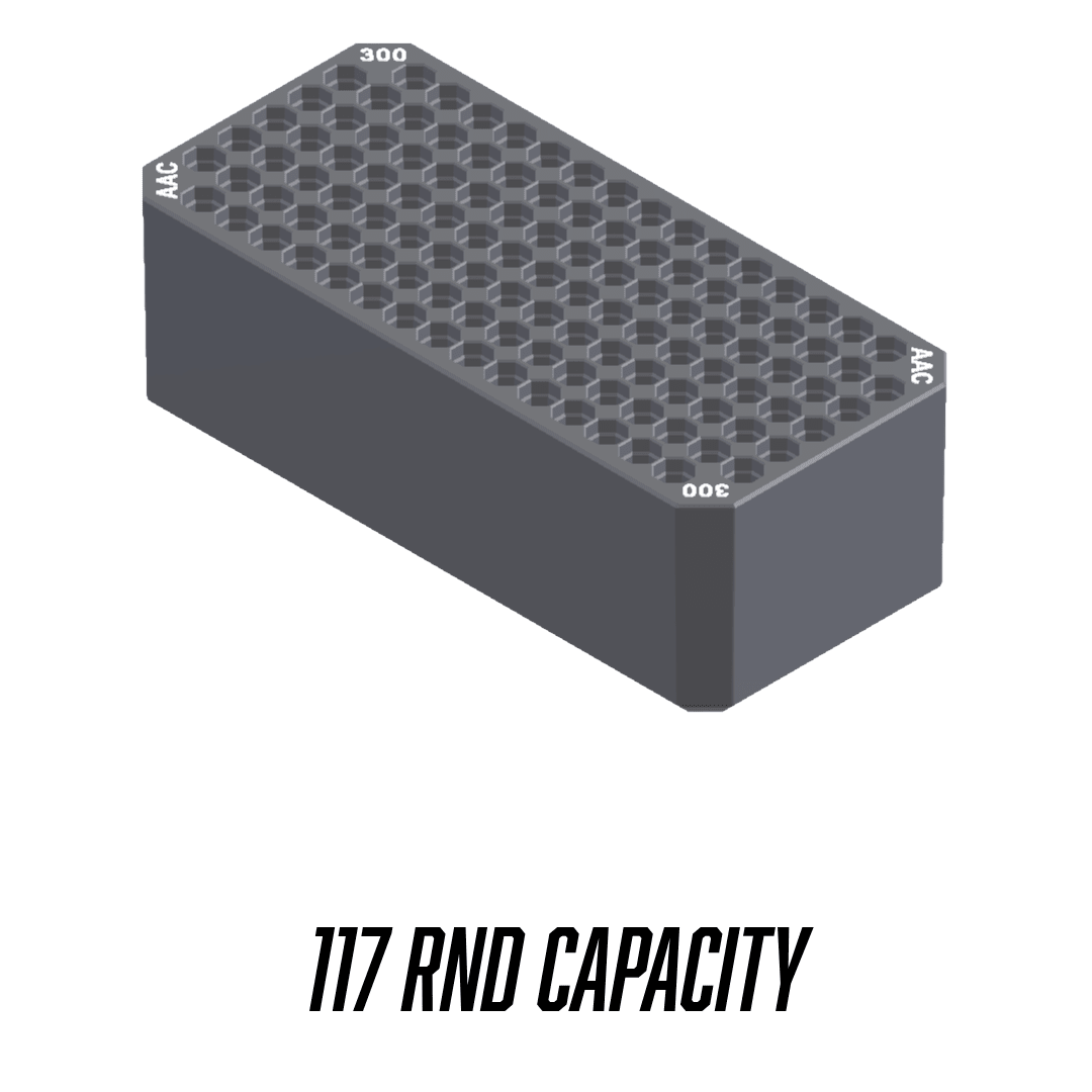 Made for Milwaukee Packouts Compact Ammo inserts. - WM Prints LLC