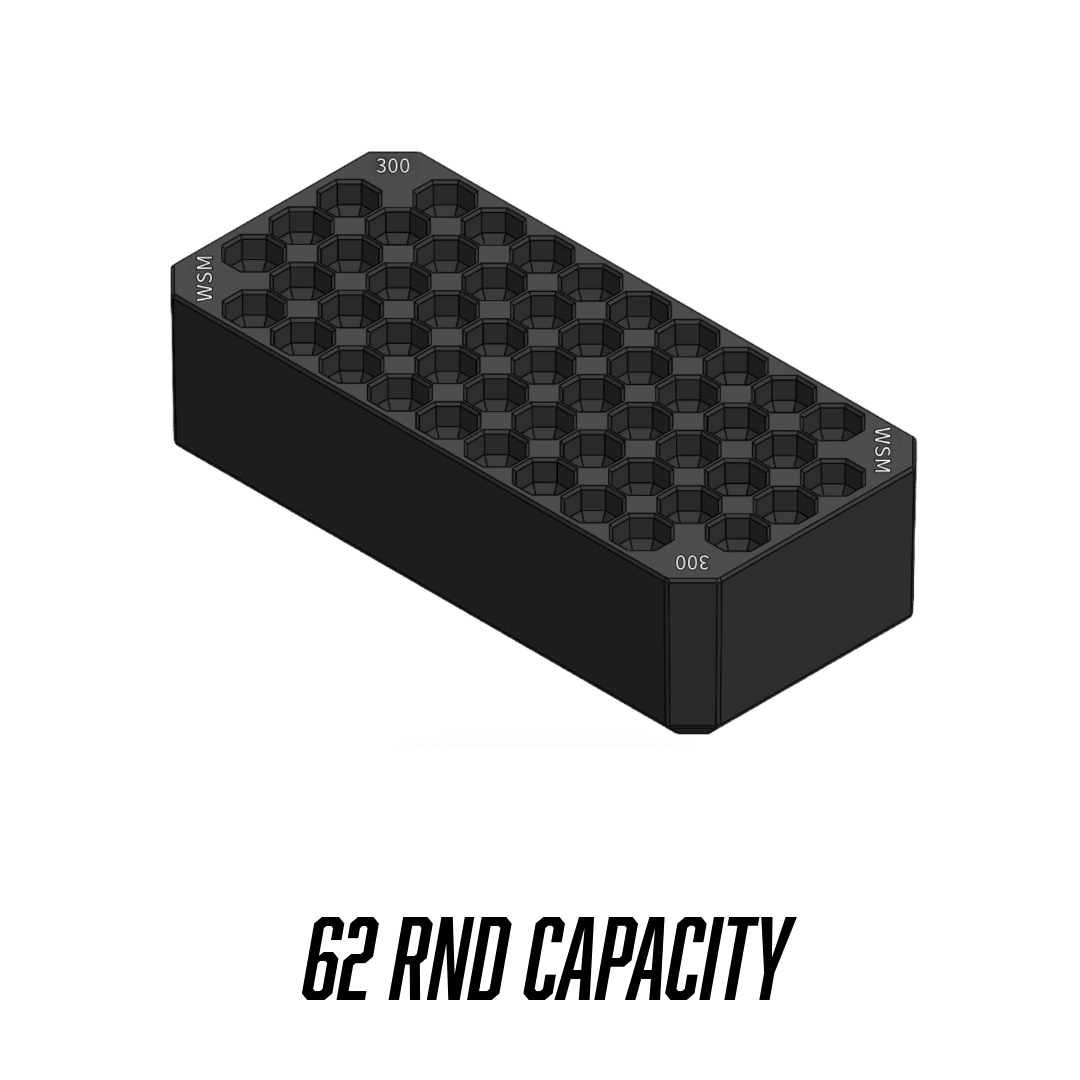 Made for Milwaukee Packouts Compact Ammo inserts. - WM Prints LLC