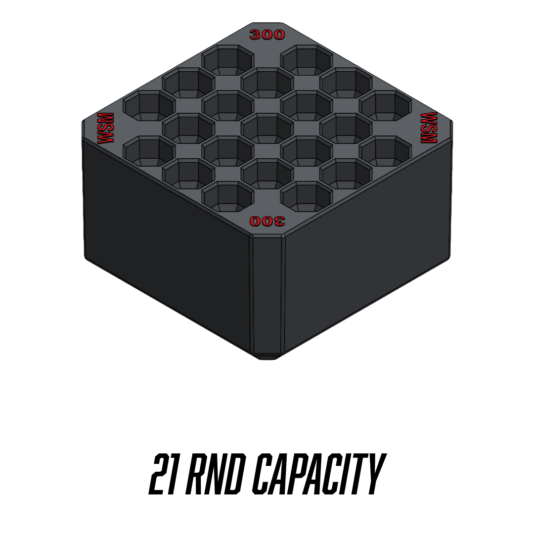 Made for Milwaukee Packouts Compact Ammo inserts. - WM Prints LLC