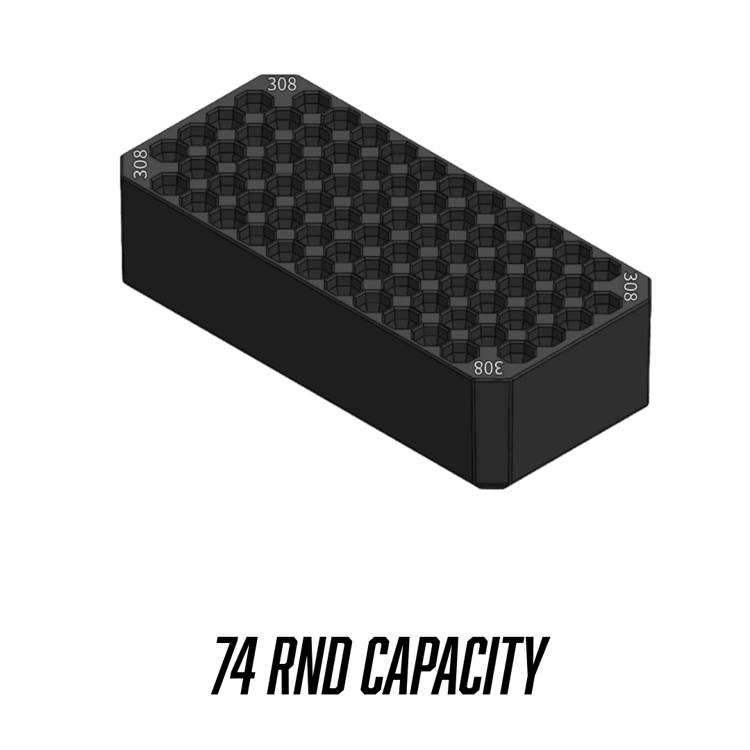 Made for Milwaukee Packouts Compact Ammo inserts. - WM Prints LLC