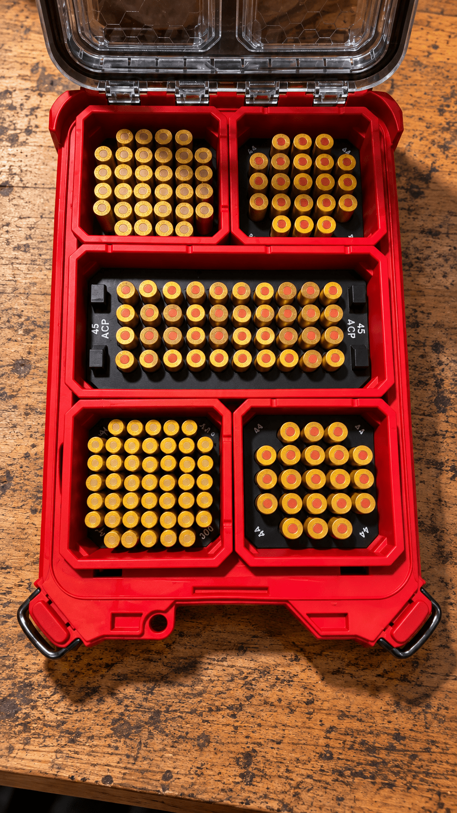 Made for Milwaukee Packouts Compact Ammo inserts. - WM Prints LLC