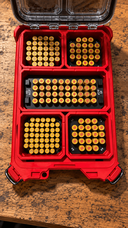 Made for Milwaukee Packouts Compact Ammo inserts. - WM Prints LLC