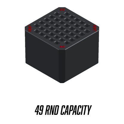 Made for Milwaukee Packouts Compact Ammo inserts. - WM Prints LLC