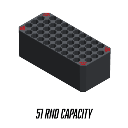 Made for Milwaukee Packouts Compact Ammo inserts. - WM Prints LLC