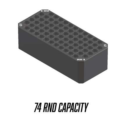 Made for Milwaukee Packouts Compact Ammo inserts. - WM Prints LLC