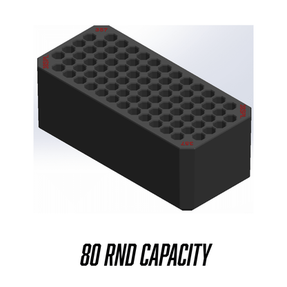 Made for Milwaukee Packouts Compact Ammo inserts. - WM Prints LLC