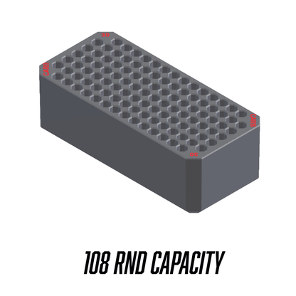 Made for Milwaukee Packouts Compact Ammo inserts. - WM Prints LLC