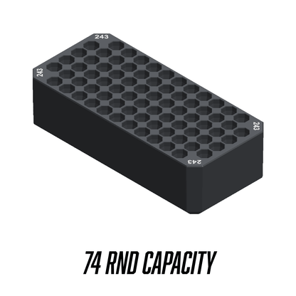 Made for Milwaukee Packouts Compact Ammo inserts. - WM Prints LLC
