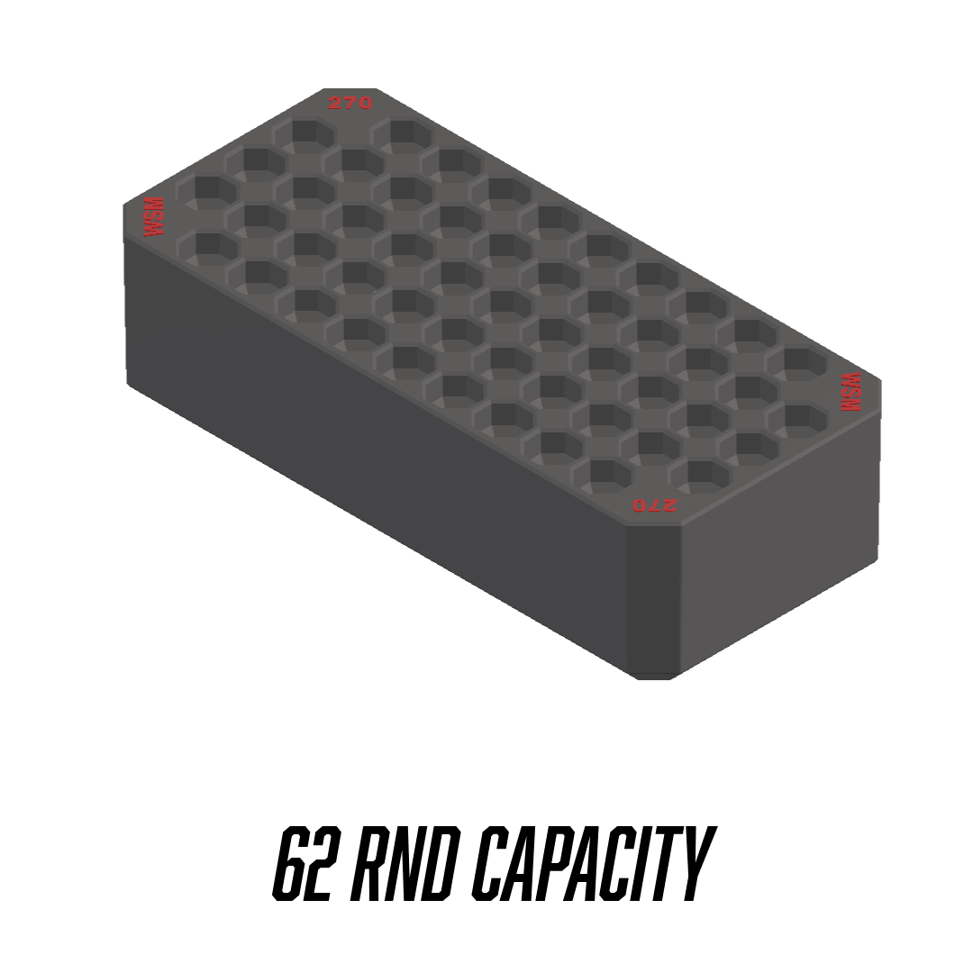 Made for Milwaukee Packouts Compact Ammo inserts. - WM Prints LLC
