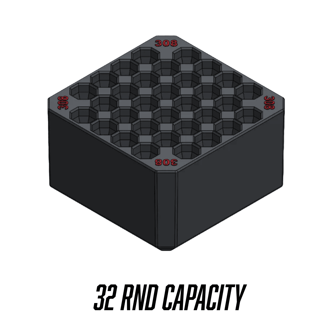 Made for Milwaukee Packouts Compact Ammo inserts. - WM Prints LLC