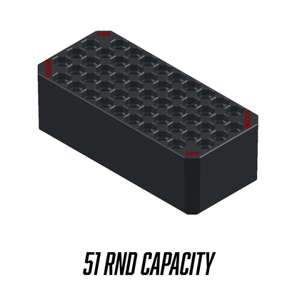 Made for Milwaukee Packouts Compact Ammo inserts. - WM Prints LLC
