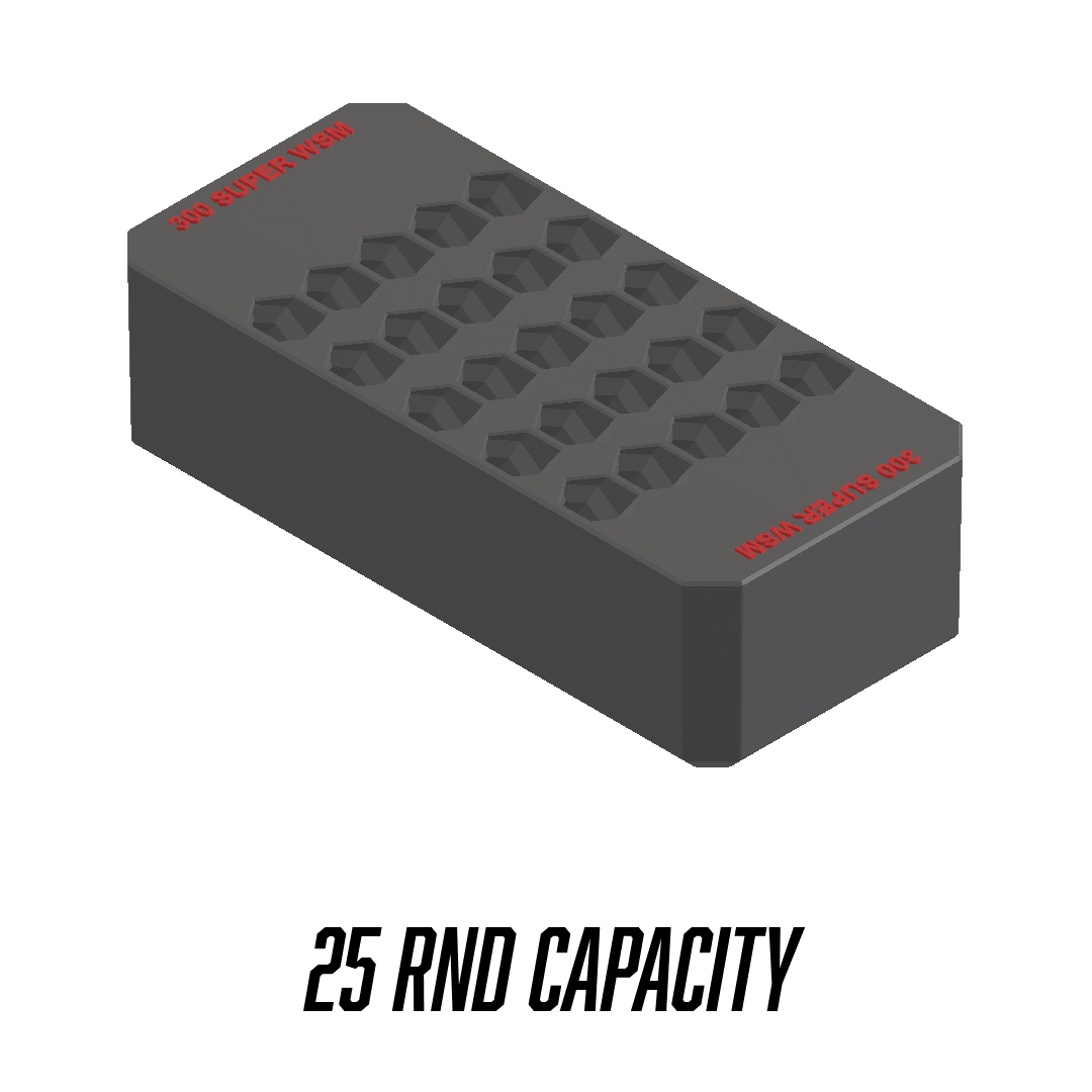 Made for Milwaukee Packouts Compact Ammo inserts. - WM Prints LLC