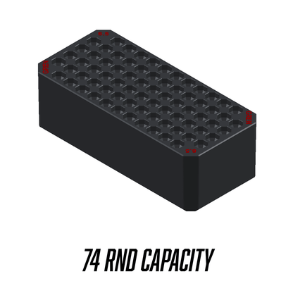 Made for Milwaukee Packouts Compact Ammo inserts. - WM Prints LLC
