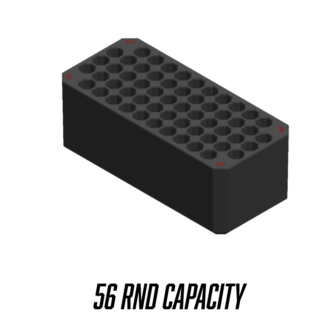 Made for Milwaukee Packouts Compact Ammo inserts. - WM Prints LLC