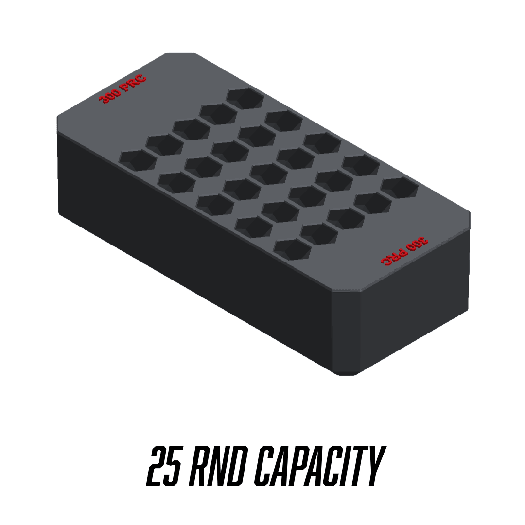 Made for Milwaukee Packouts Compact Ammo inserts. - WM Prints LLC