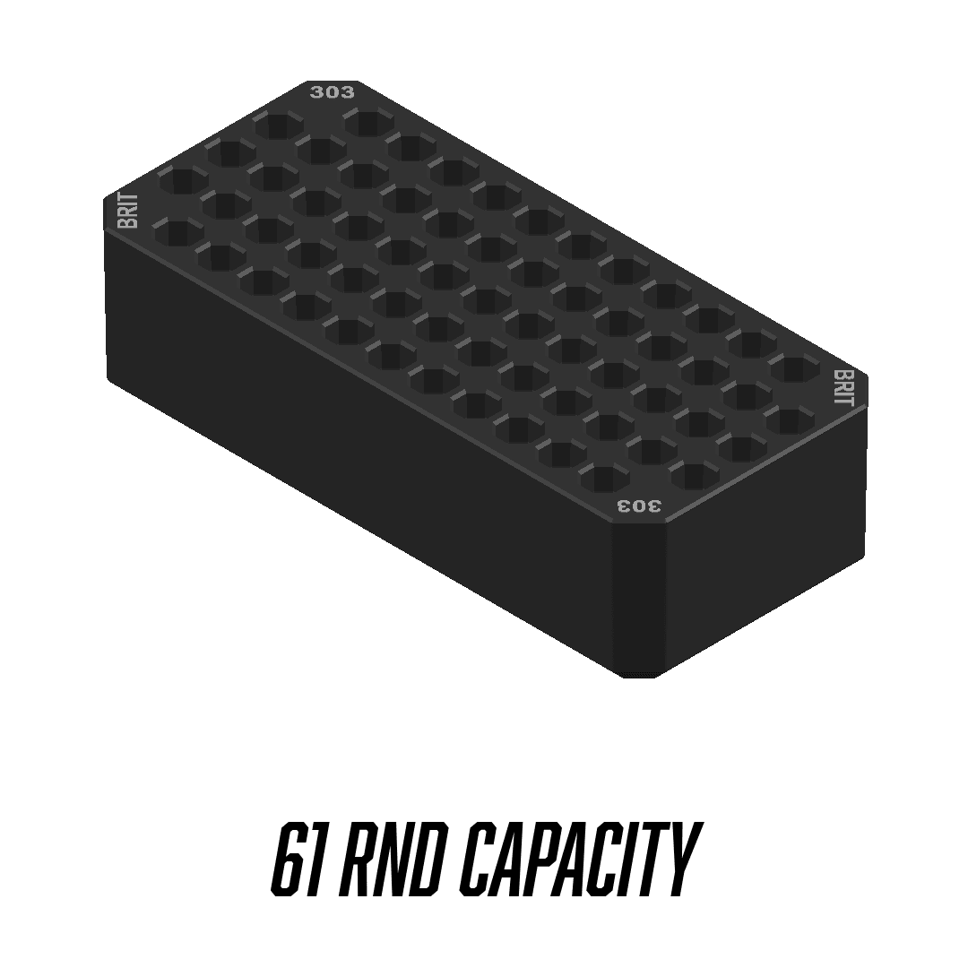 Made for Milwaukee Packouts Compact Ammo inserts. - WM Prints LLC