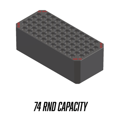 Made for Milwaukee Packouts Compact Ammo inserts. - WM Prints LLC