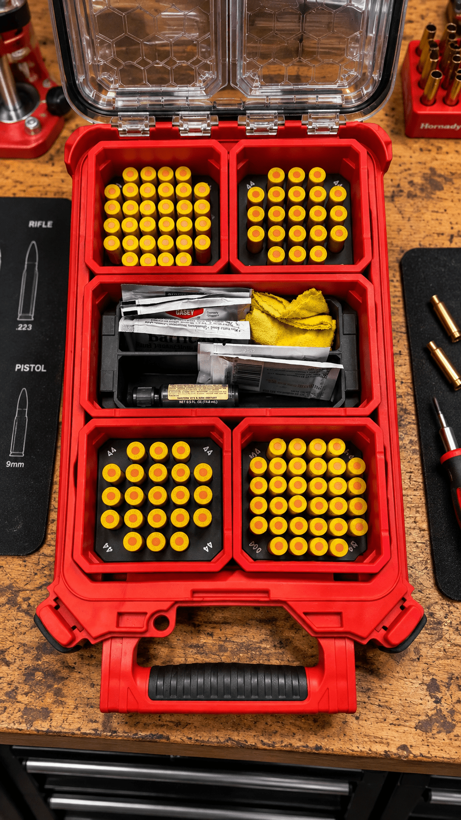 Made for Milwaukee Packouts Compact Ammo inserts. - WM Prints LLC