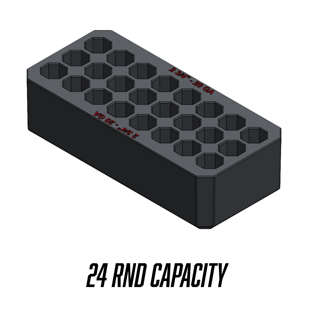 Made for Milwaukee Packouts Compact Ammo inserts. - WM Prints LLC