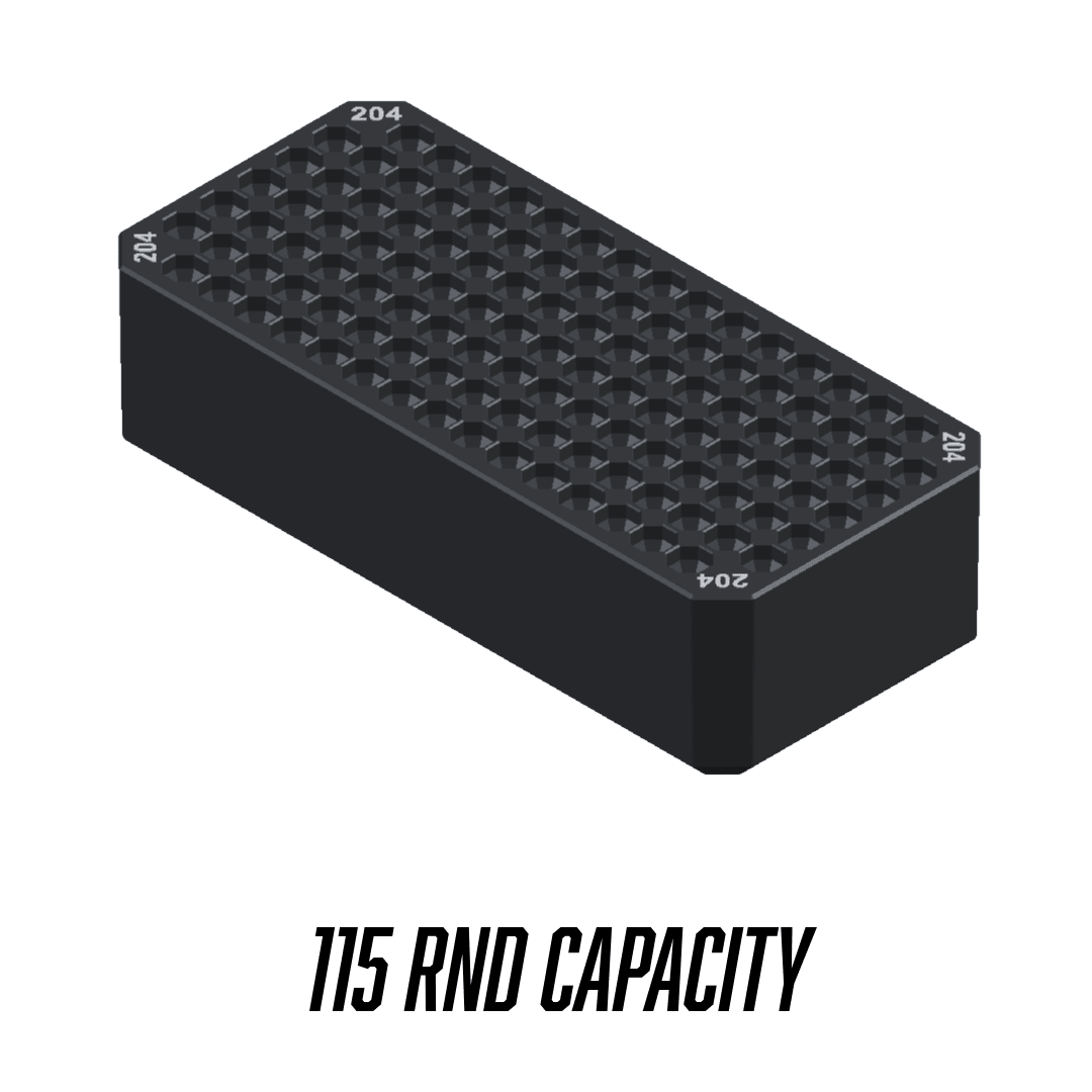 Made for Milwaukee Packouts Compact Ammo inserts. - WM Prints LLC