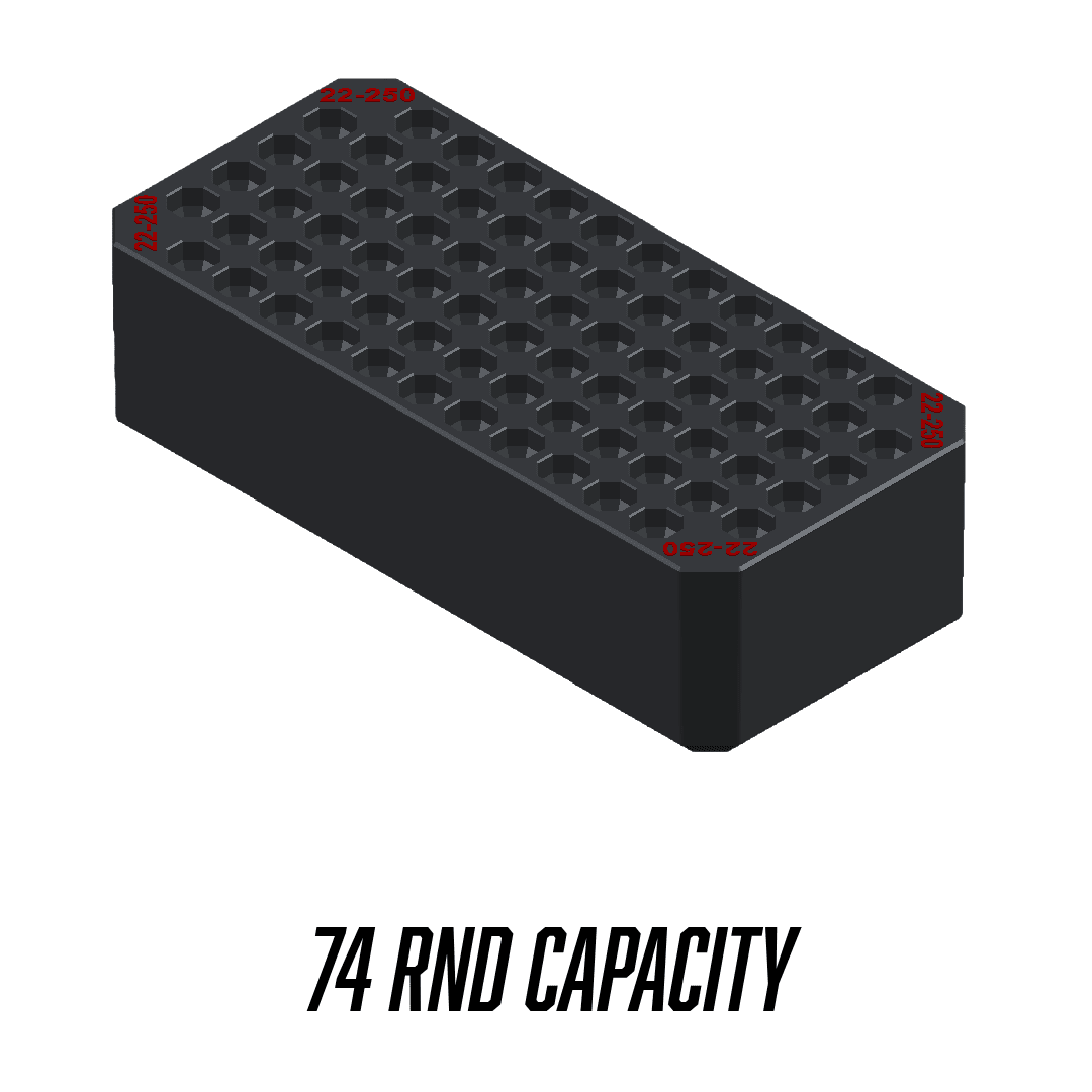 Made for Milwaukee Packouts Compact Ammo inserts. - WM Prints LLC