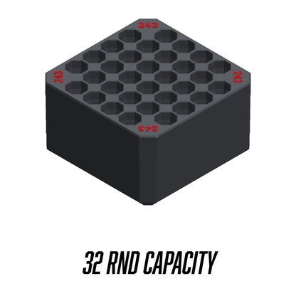 Made for Milwaukee Packouts Compact Ammo inserts. - WM Prints LLC