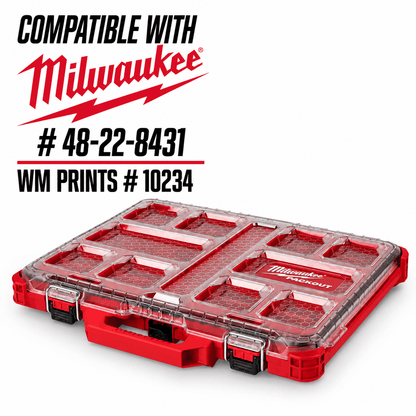 Made for Milwaukee Packouts Custom Badges - WM Prints LLC