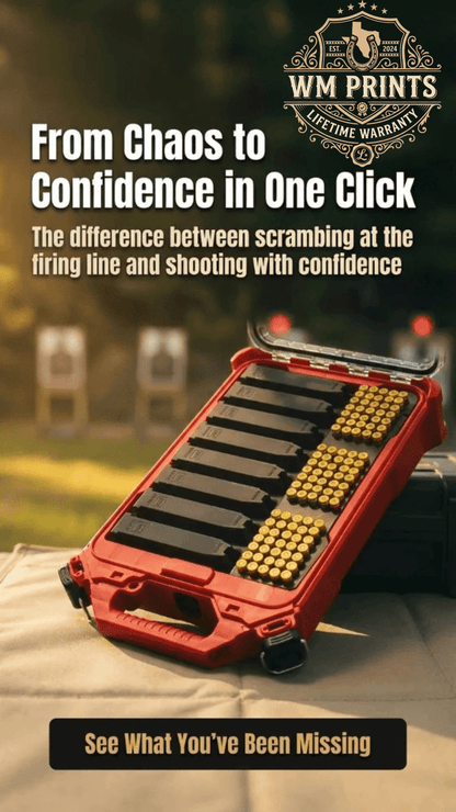 Made for Milwaukee Packouts Glock Magazine Inserts. - WM Prints LLC