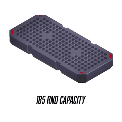 Made for Milwaukee Packouts Slim low profile Ammo Inserts. - WM Prints LLC