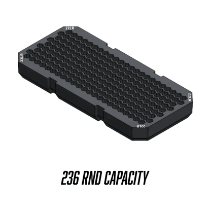 Made for Milwaukee Packouts Slim low profile Ammo Inserts. - WM Prints LLC