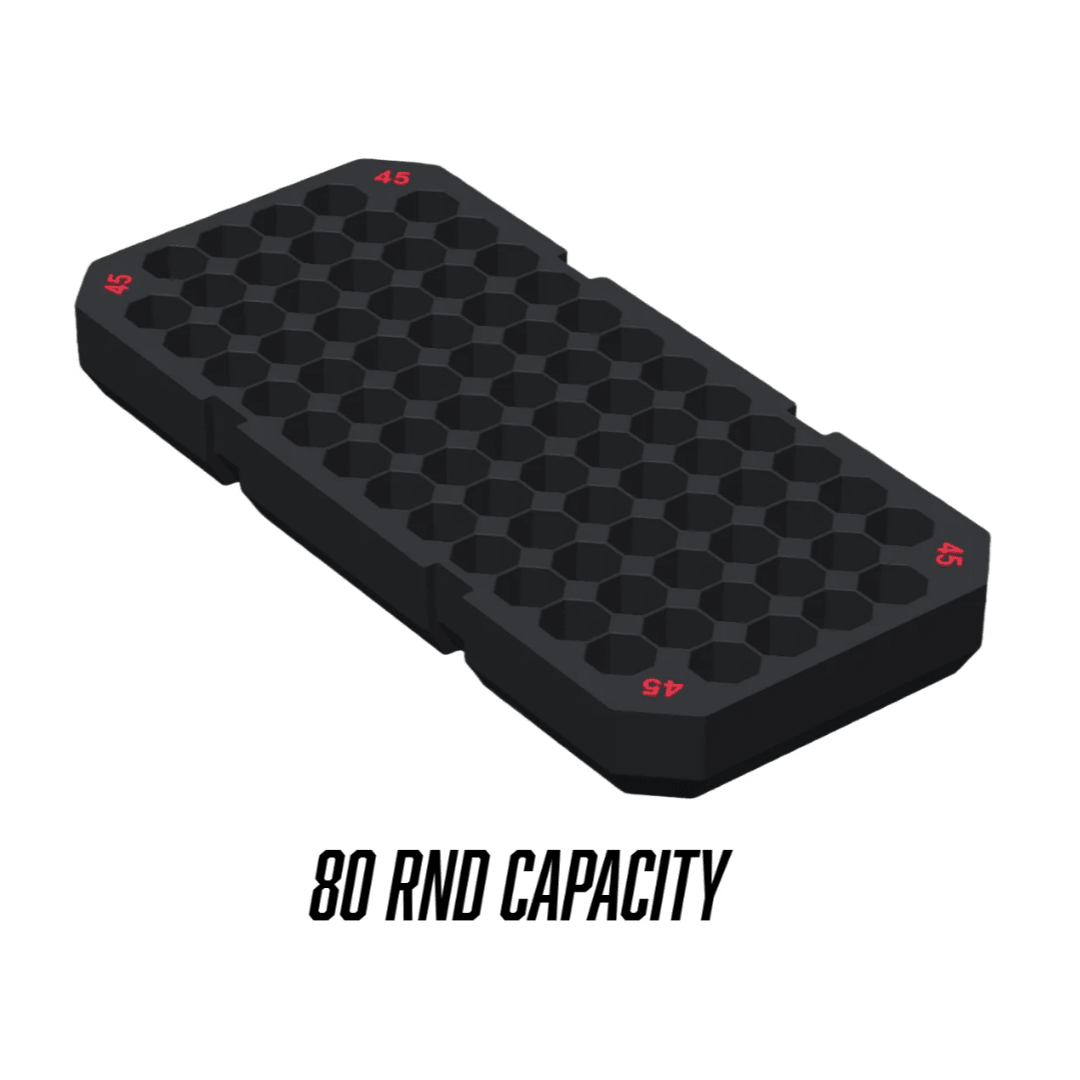 Made for Milwaukee Packouts Slim low profile Ammo Inserts. - WM Prints LLC