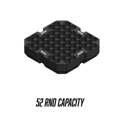 Made for Milwaukee Packouts Slim low profile Ammo Inserts. - WM Prints LLC