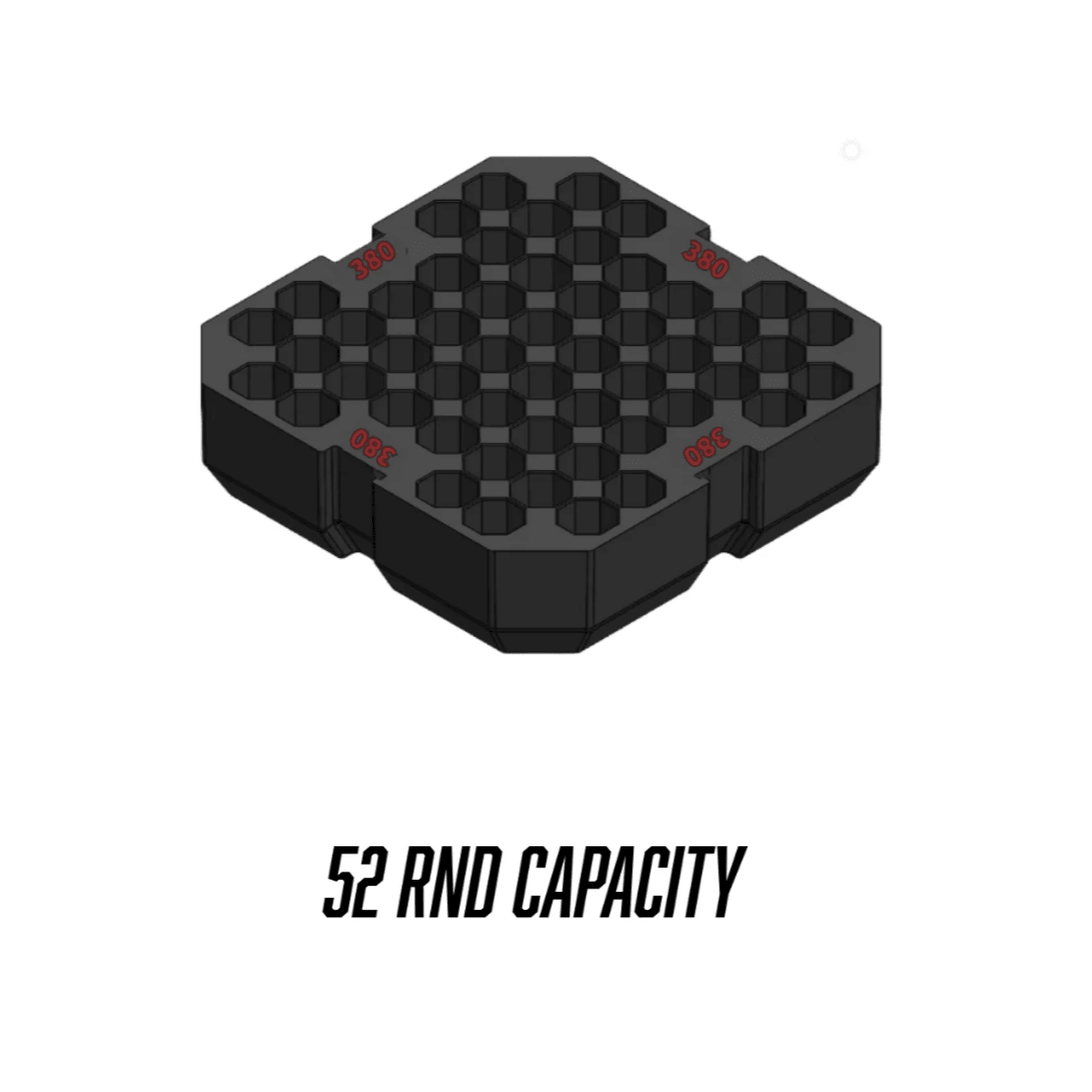 Made for Milwaukee Packouts Slim low profile Ammo Inserts. - WM Prints LLC