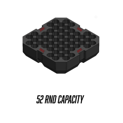 Made for Milwaukee Packouts Slim low profile Ammo Inserts. - WM Prints LLC
