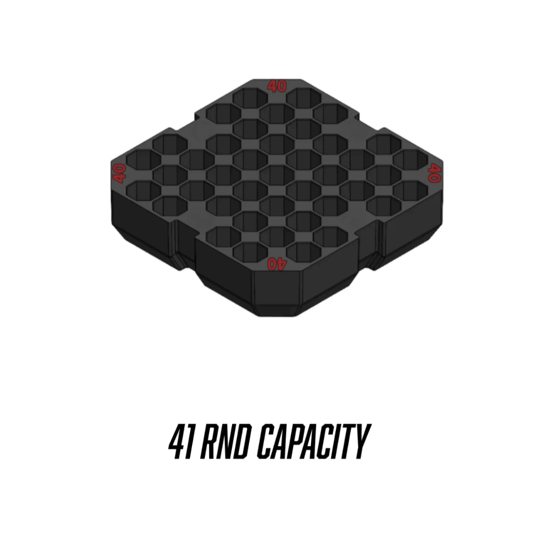 Made for Milwaukee Packouts Slim low profile Ammo Inserts. - WM Prints LLC