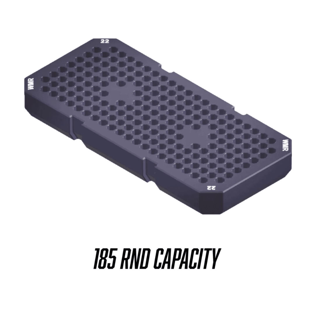 Made for Milwaukee Packouts Slim low profile Ammo Inserts. - WM Prints LLC