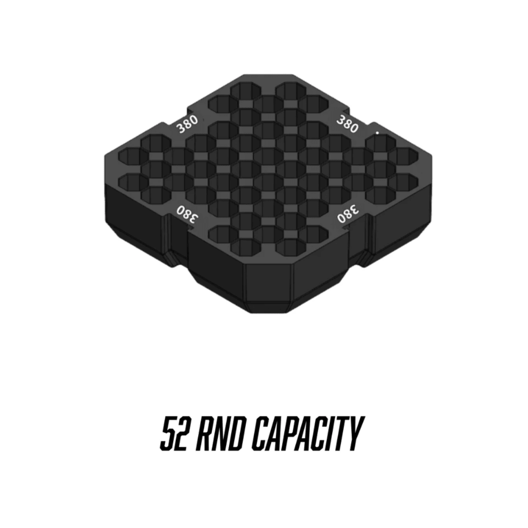 Made for Milwaukee Packouts Slim low profile Ammo Inserts. - WM Prints LLC