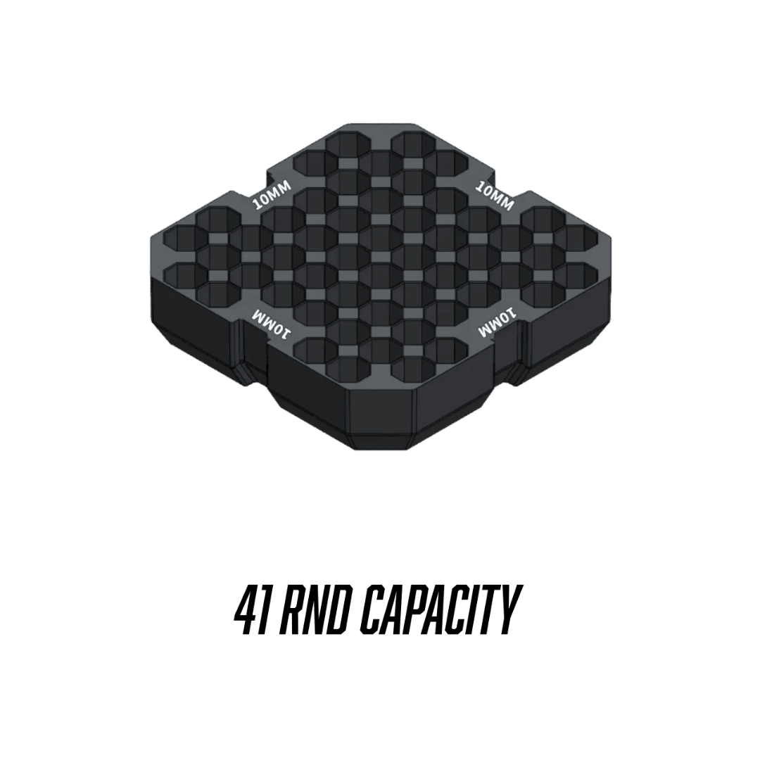 Made for Milwaukee Packouts Slim low profile Ammo Inserts. - WM Prints LLC