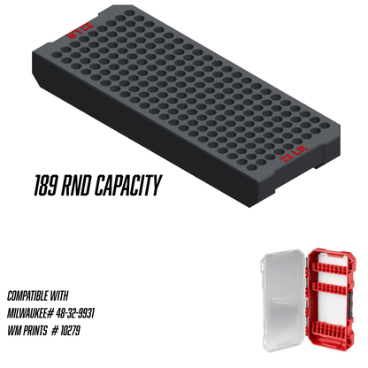Made for Milwaukee Shockwave Ammo Inserts. - WM Prints LLC