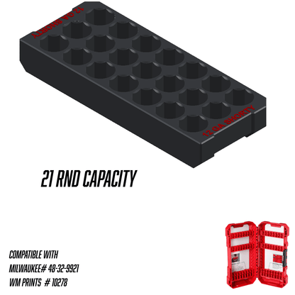 Made for Milwaukee Shockwave Ammo Inserts. - WM Prints LLC