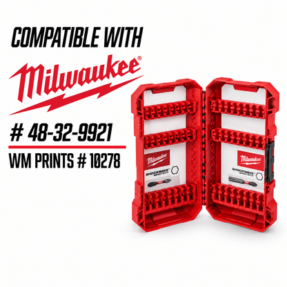 Made for Milwaukee SHOCKWAVE™ Revolver Moon Clip Inserts - WM Prints LLC
