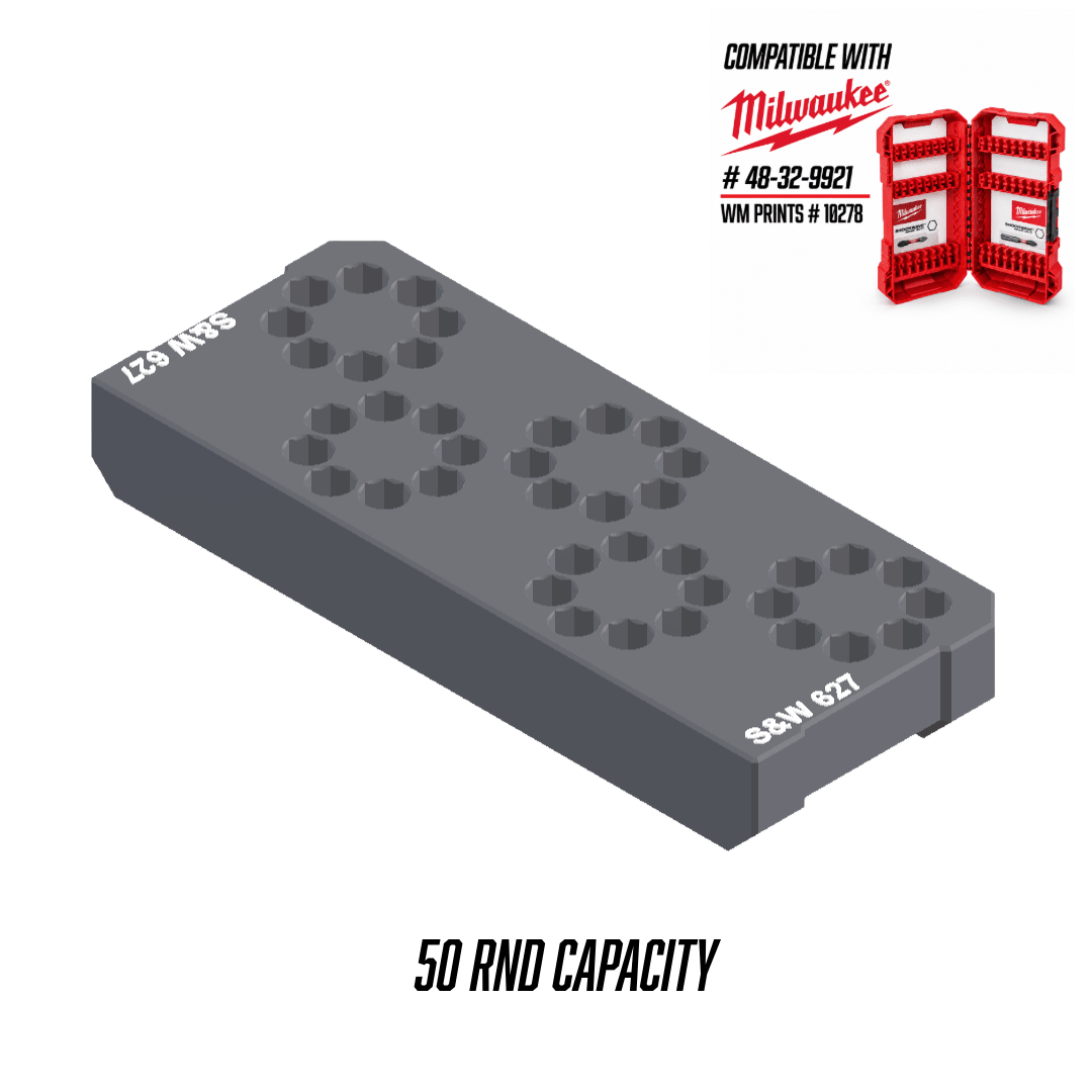 Made for Milwaukee SHOCKWAVE™ Revolver Moon Clip Inserts - WM Prints LLC